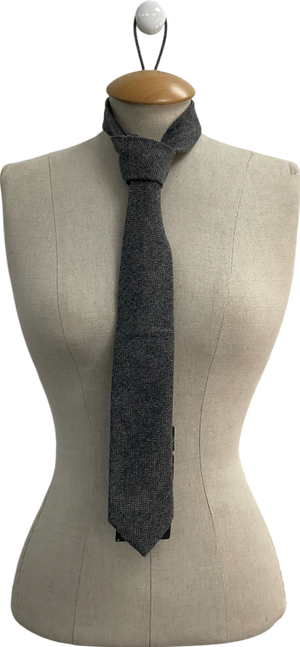 H&M Grey X Erdem Wool Blend Tie One Size
