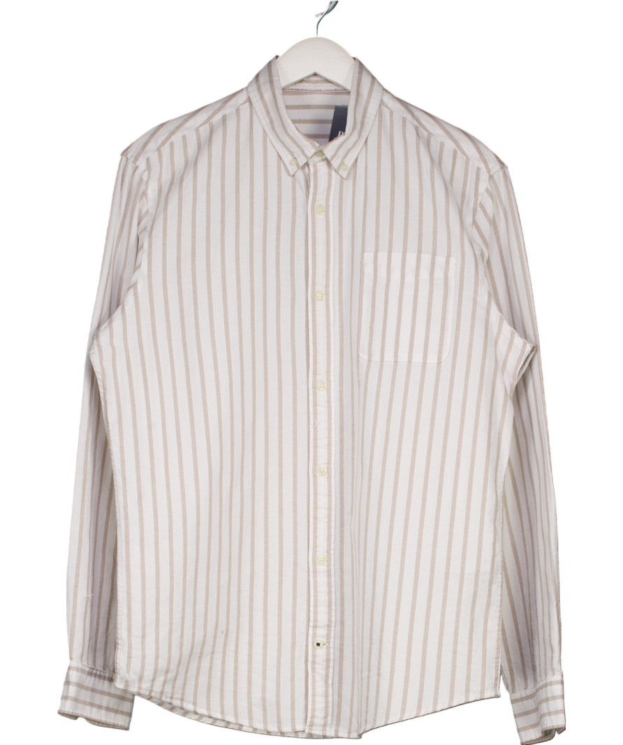 jackie jones White Slim Fit Dress Shirt UK L