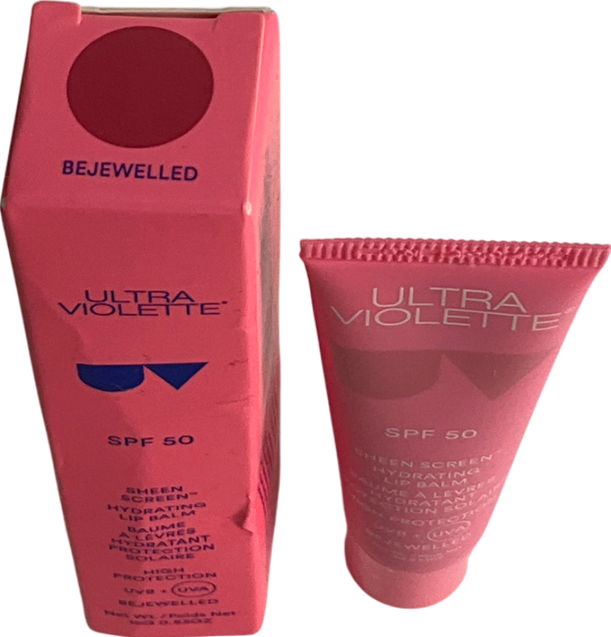 Ultra Violette Sheen Screen Spf 50 Hydrating Lip Balm Bejewelled 15g