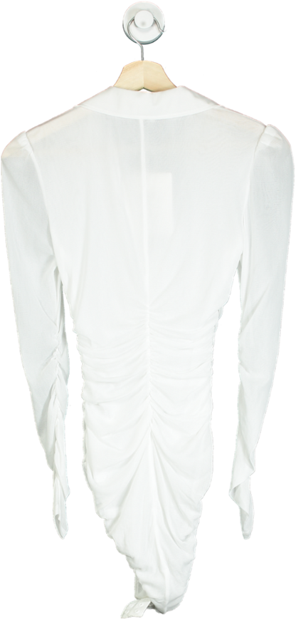 Diane Von Furstenberg Ivory Giorgi Bodysuit UK S