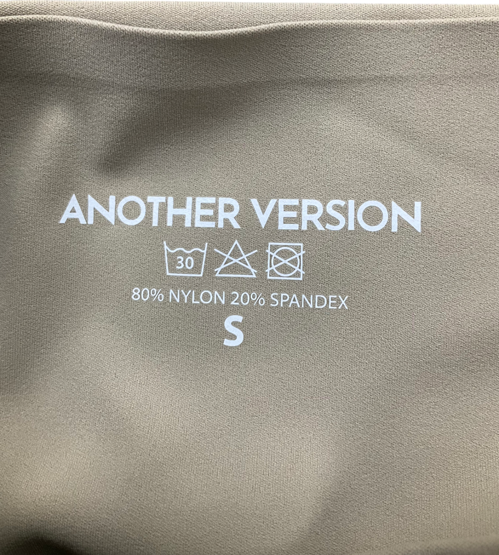 Another Version Beige Second Skin Leggings UK S