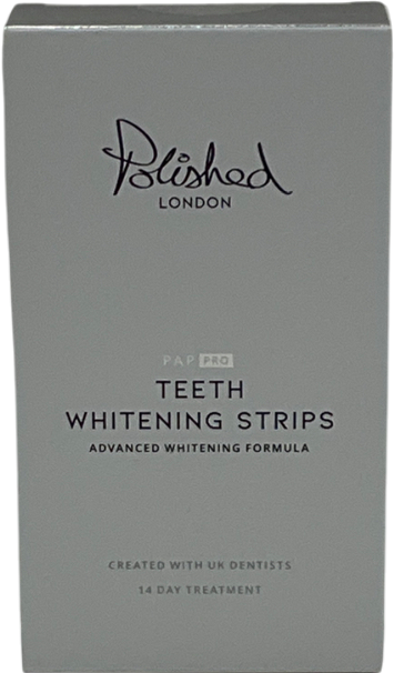 polished london Teeth Whitening Strips 14 day treatment