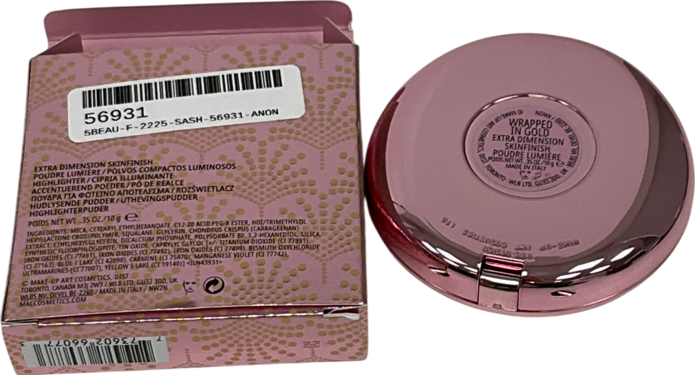 MAC Extra Dimension Skinfinish Highlighter Wrapped In Gold 10g