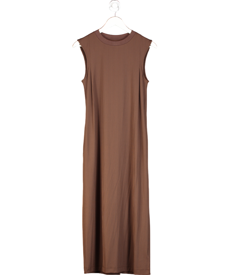 Varley Brown Kayla Midi Dress UK XS