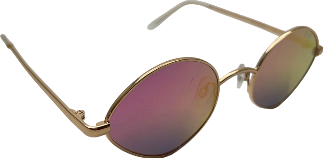 Quay Gold Pink Wild Night 111 Sunglasses