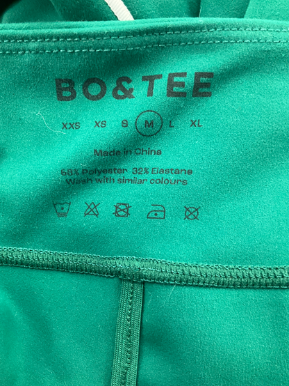 Bo + Tee Soft Active Leggings In Varsity Green UK M