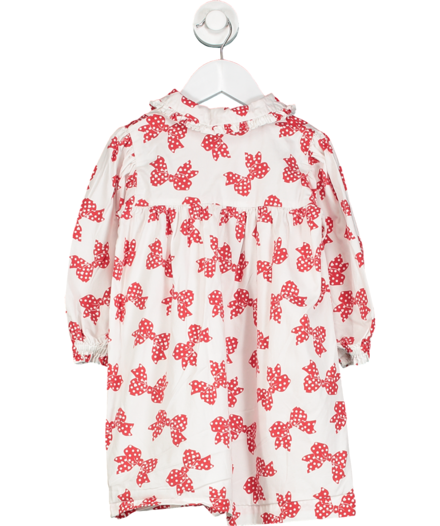 Rachel Riley White Bow Cotton Dress 3 Years