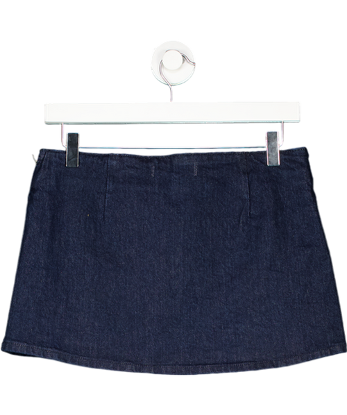 Abercrombie & Fitch Blue Denim Mini Skirt W26