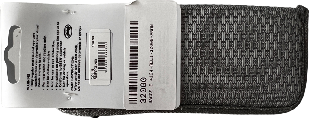 magnivision Colin Lenses Reading Glasses +2 Black