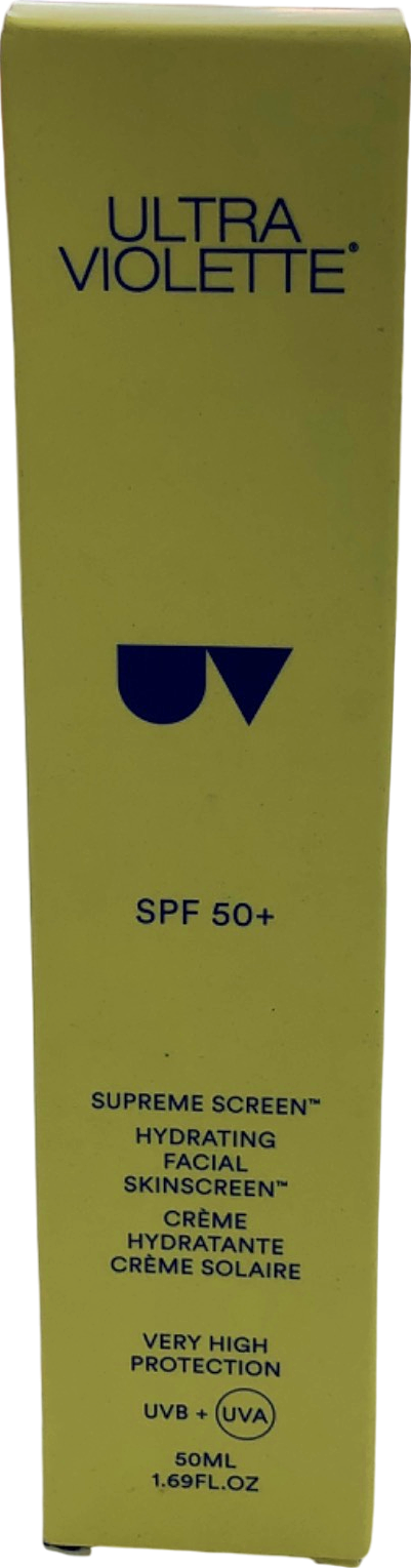 Ultra Violette Supreme Screen Hydrating Facial Sunscreen SPF 50+ 50ml