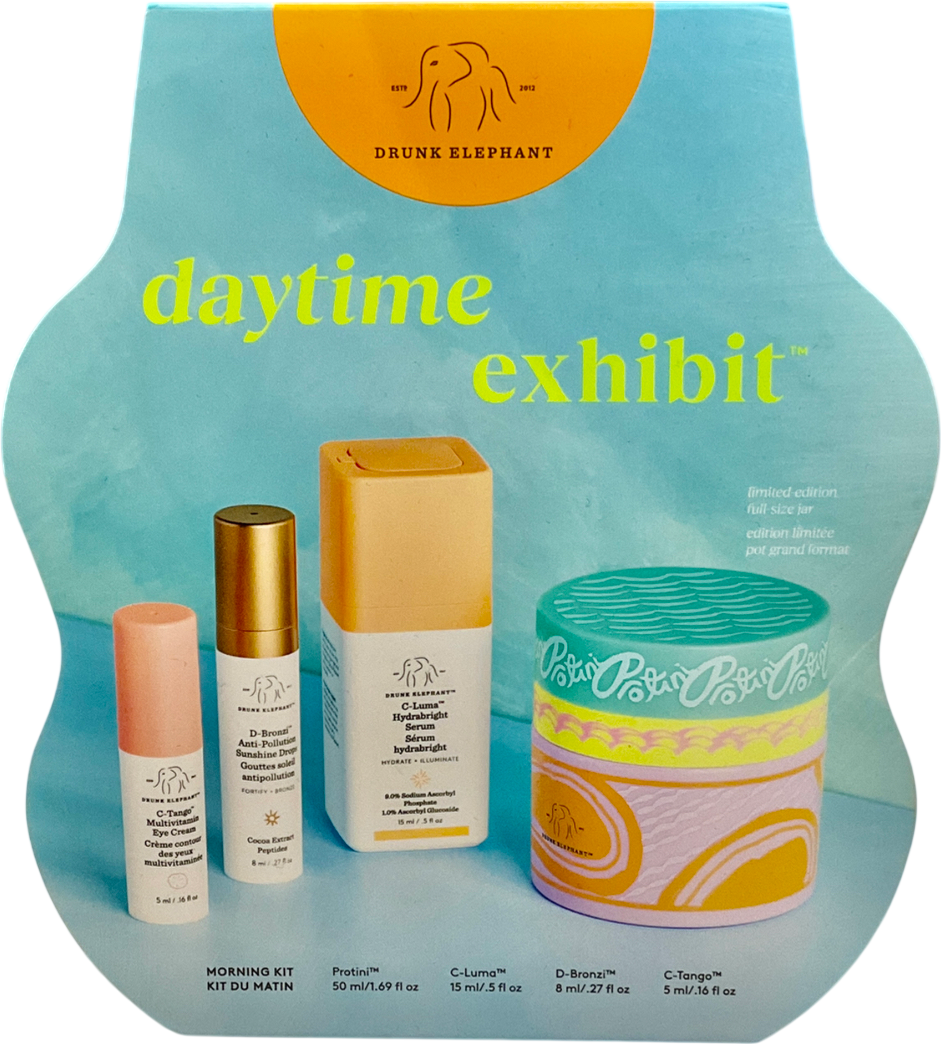 Drunk Elephant Daytime Exhibit Morning Skincare Set