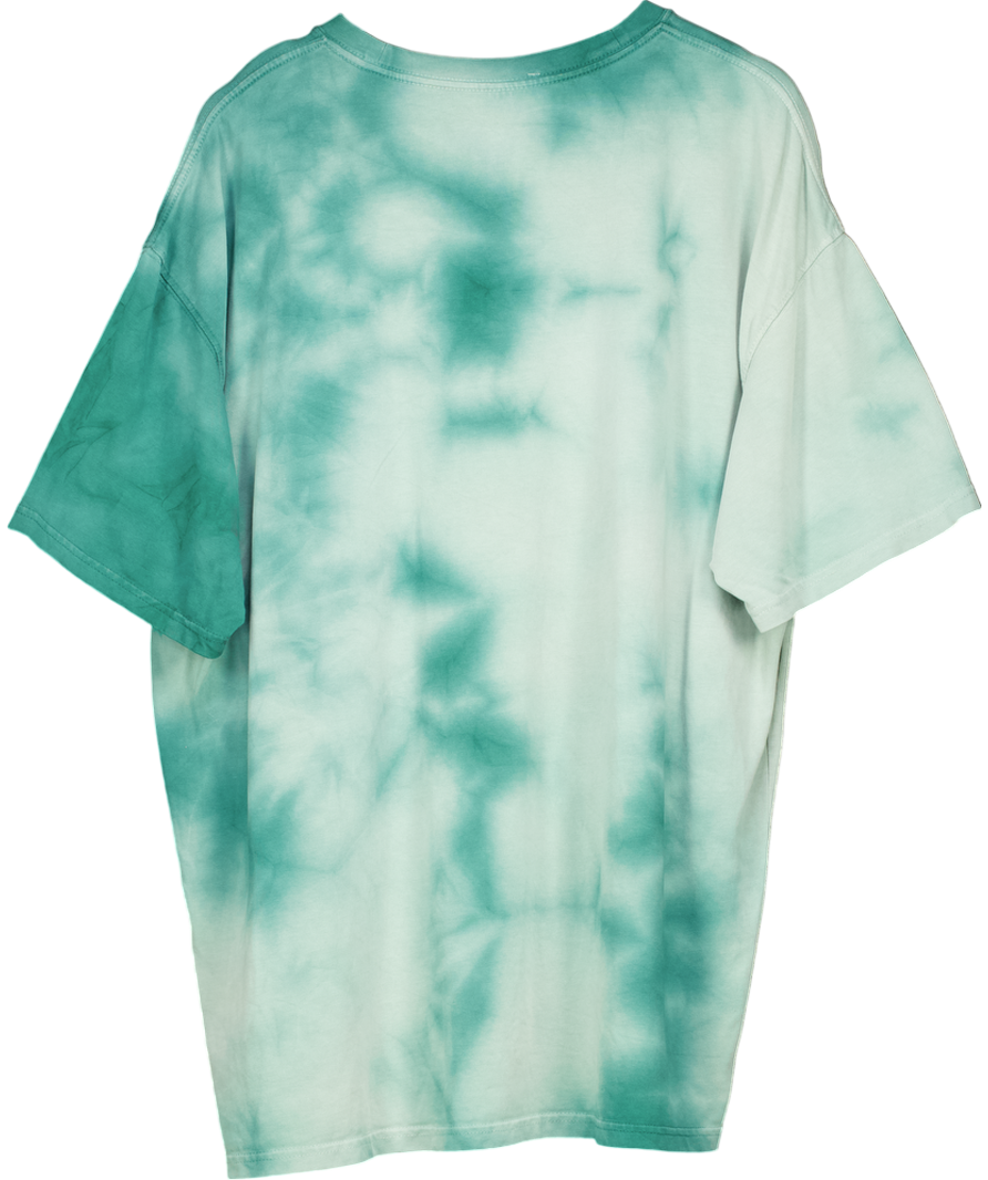 Nike Loose Fit Oversize Green Tie Dye T-shirt UK XL
