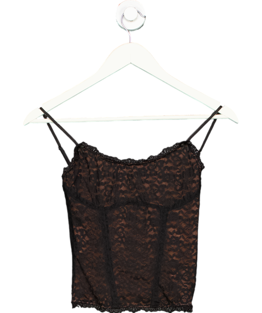 House of CB Romina Black Lace Corset UK XS