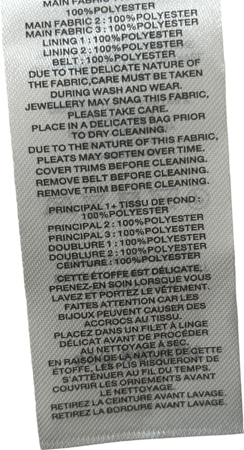 Self-Portrait Black Mini Dress UK 8