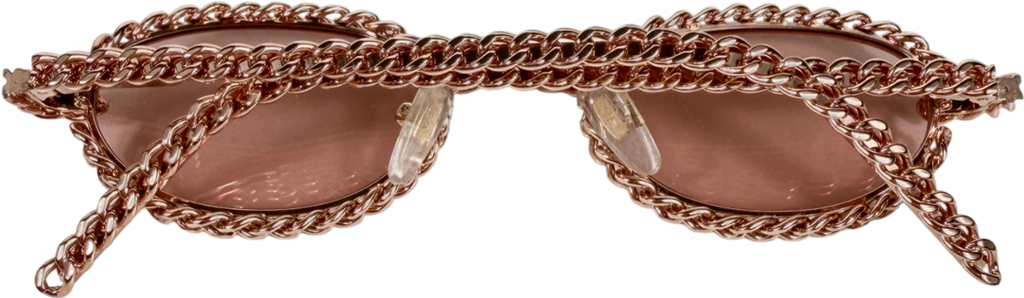 Vintage frames company Metallic Pac Full Cuban Edition 24kt Rose Gold One Size