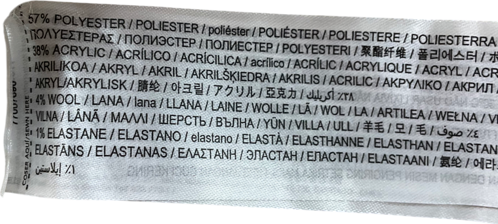 MANGO Cream Collared Jumper UK S