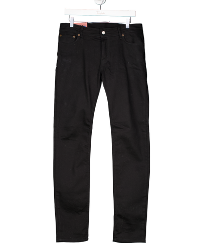 Acne Studios Black Stockholm Floragatan 13 Skinny Jean W32