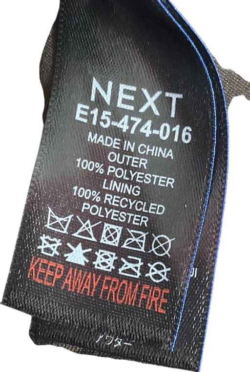 Next Brown Borg Oversized Clutch Bag One Size