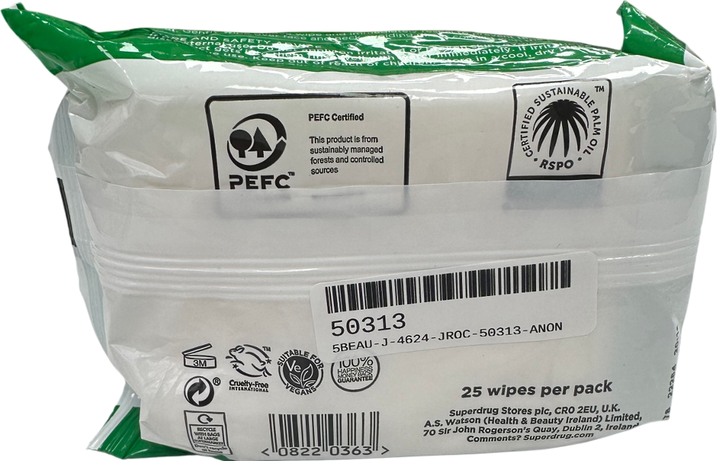 Superdrug Decongestant Wipes 25 Wipes