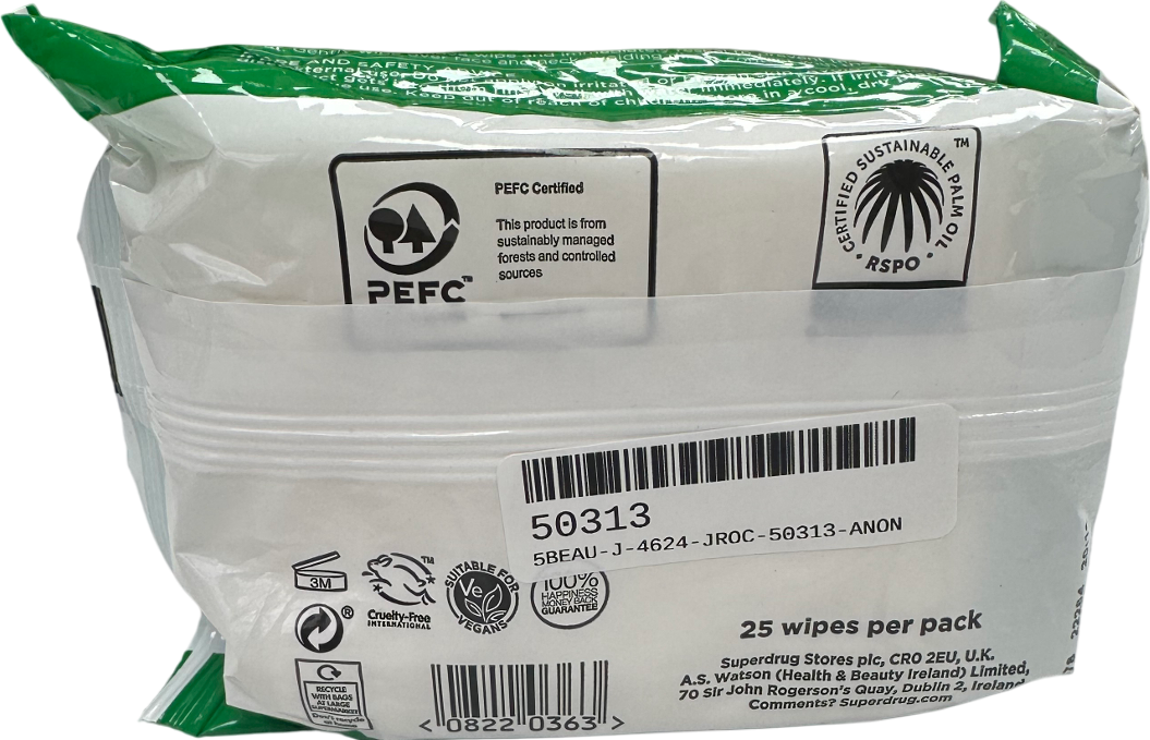 Superdrug Decongestant Wipes 25 Wipes