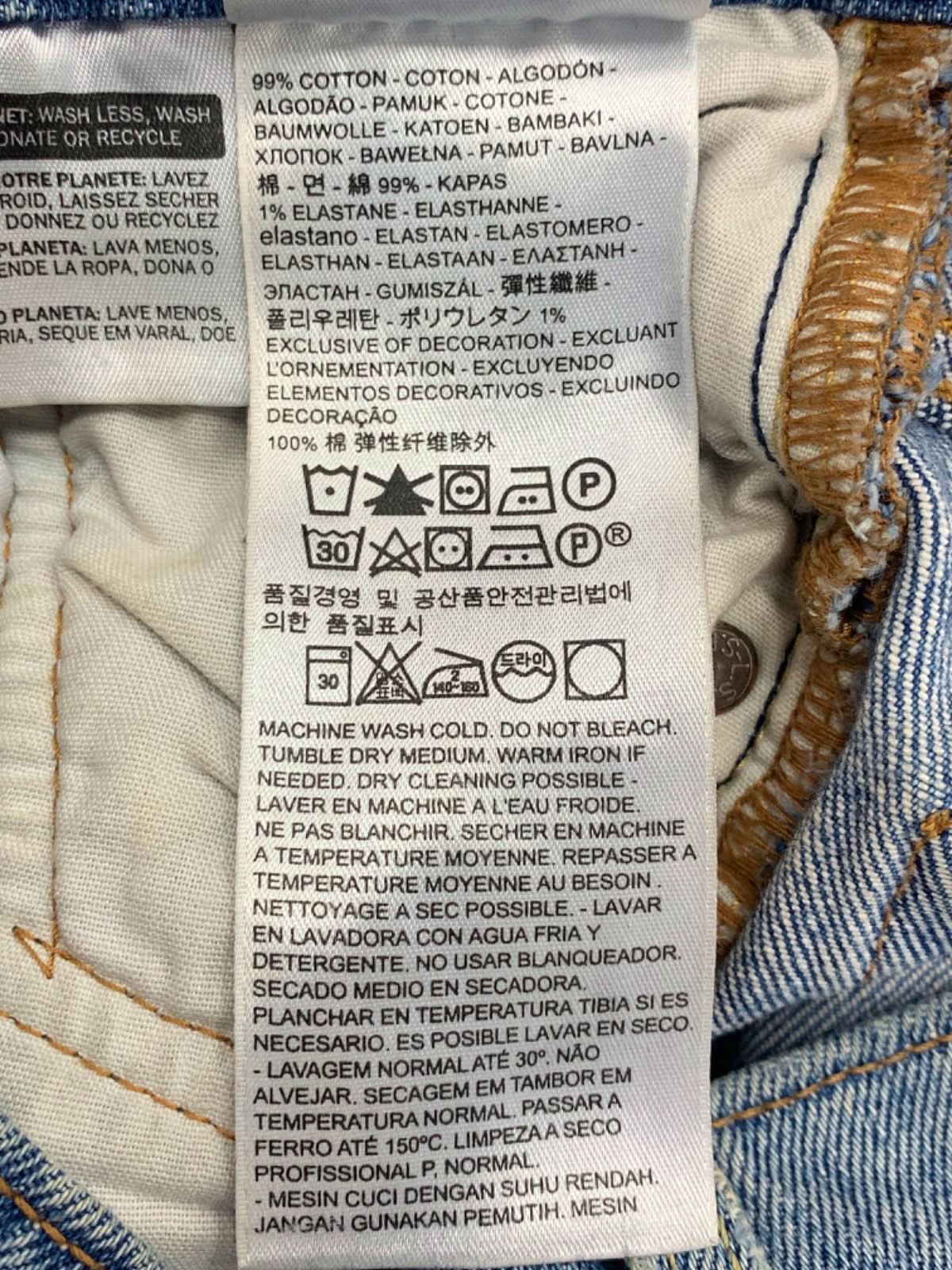 Levi's Blue 501 Skinny Women's Jeans W24 L32