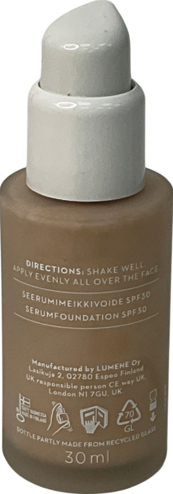 Lumene Invisible Illumination Spf30 Vegan Collagen Serum In Foundation 1,5 30ml