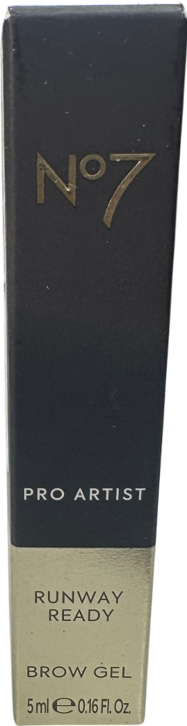No7 Runway Ready Brow Gel Clear Clear 5ml