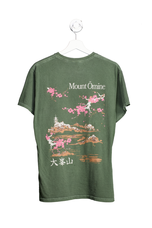 Urban Outfitters Green Mount Omine T-shirt UK XS