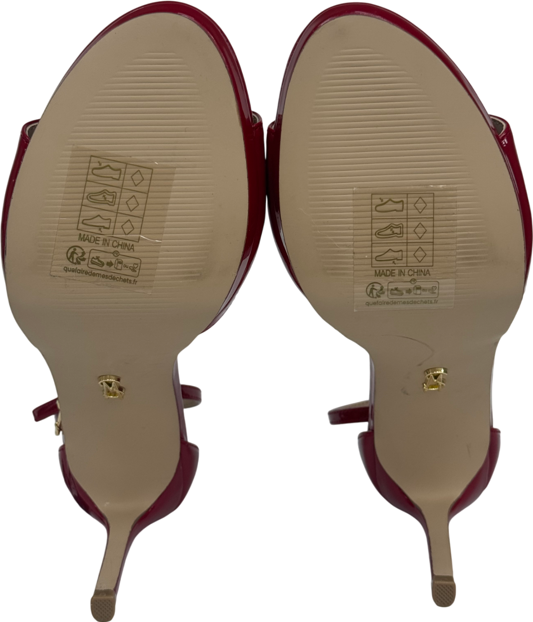 STEVE MADDEN Evers Red Patent Heels UK 6 EU 39 👠