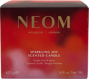 NEOM White Sparkling Joy 3 Wick Candle 420g One Size