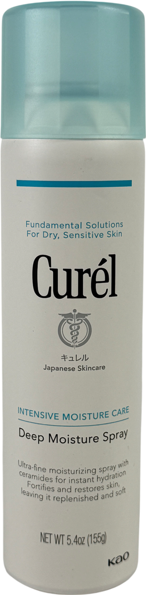 Curel Deep Moisture Spray For Dry, Sensitive Skin 5.4oz