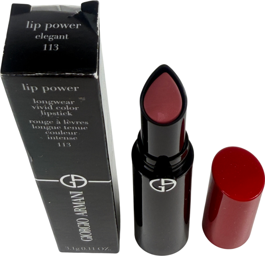 Giorgio Armani Lip Power Long Wear Lipstick 113 Elegant 3,1g