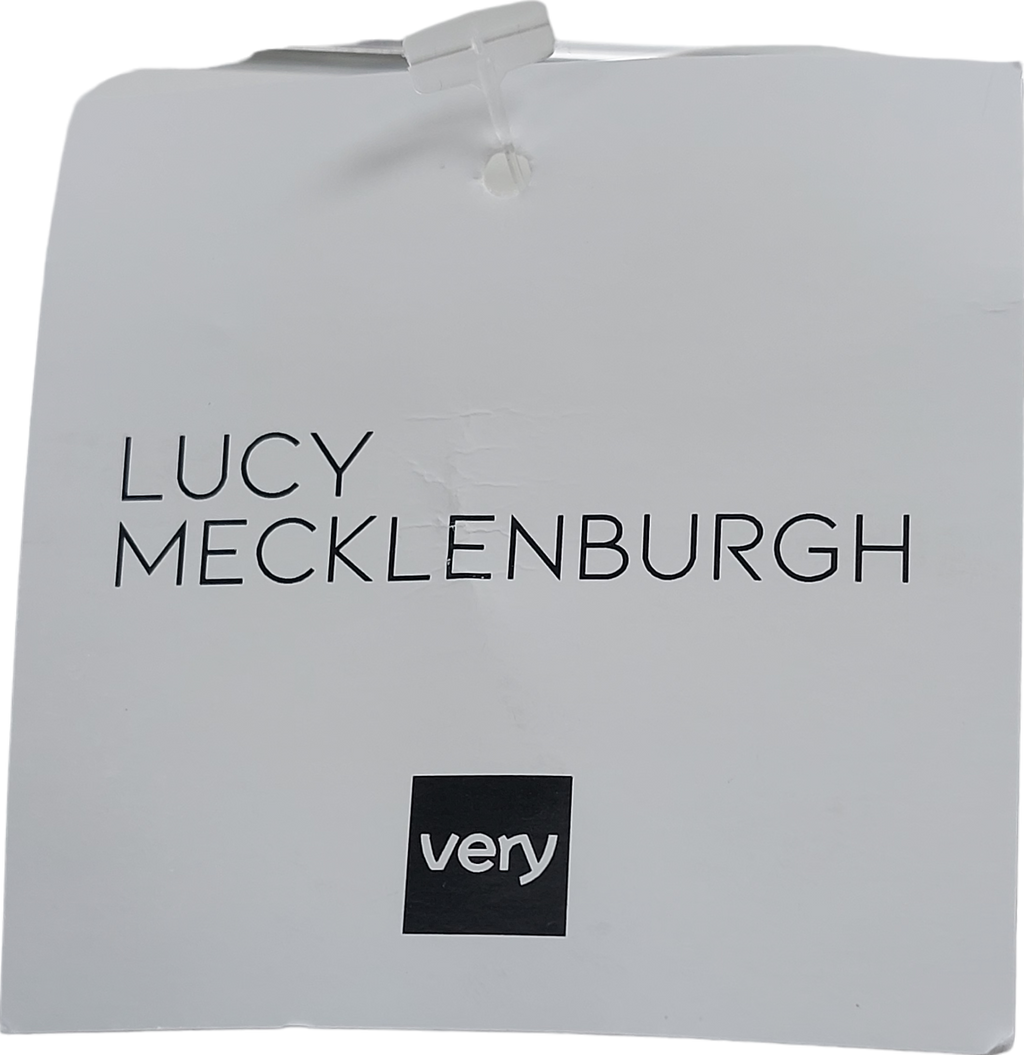 Lucky Meckleburgh White X V By Very Paperbag Shorts UK 10