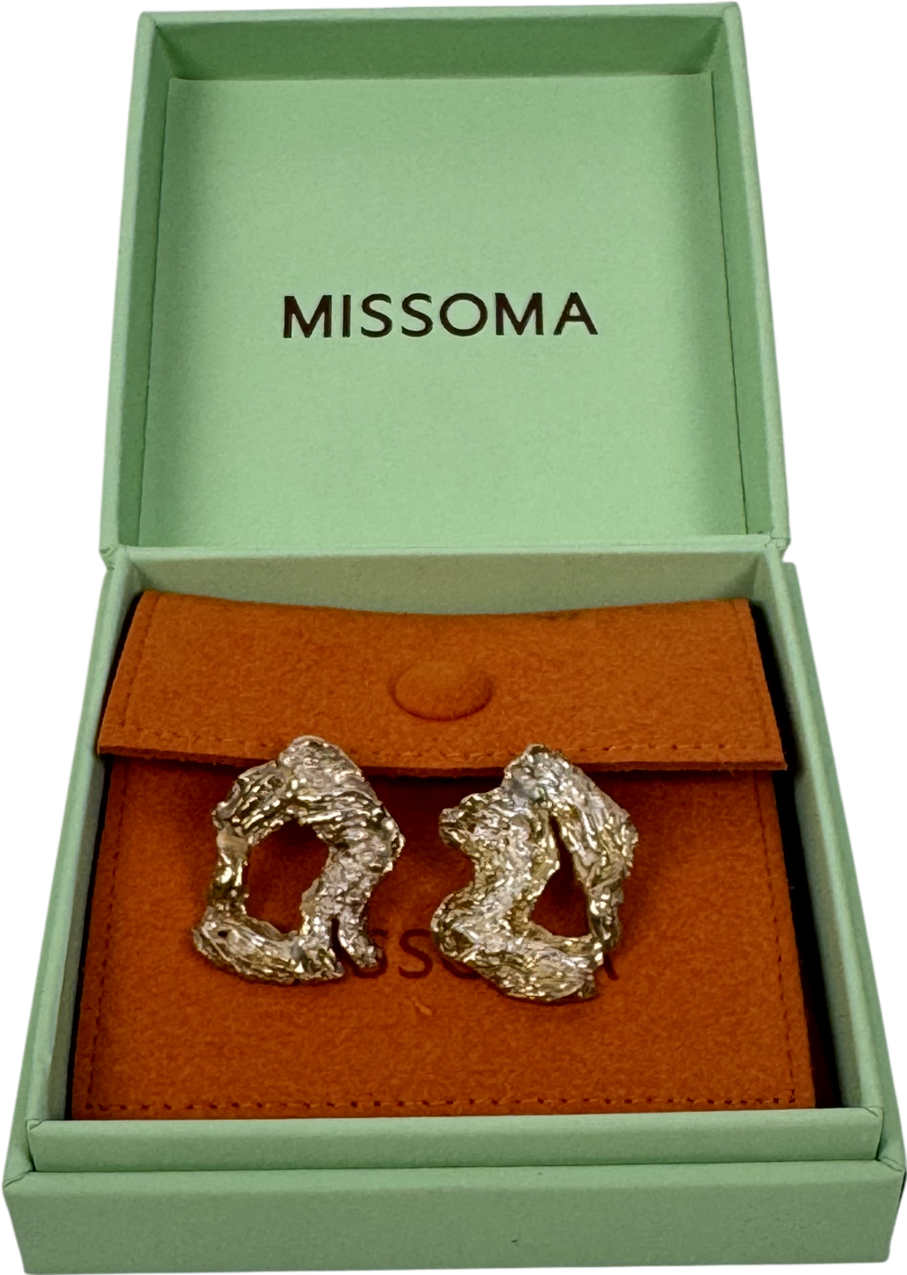 Missoma Metallic Molten Earrings One Size