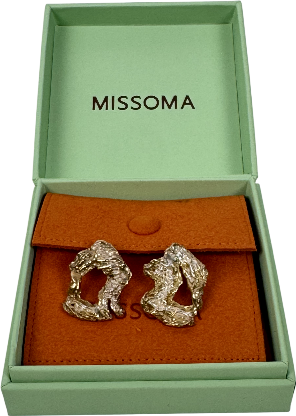 Missoma Metallic Molten Earrings One Size