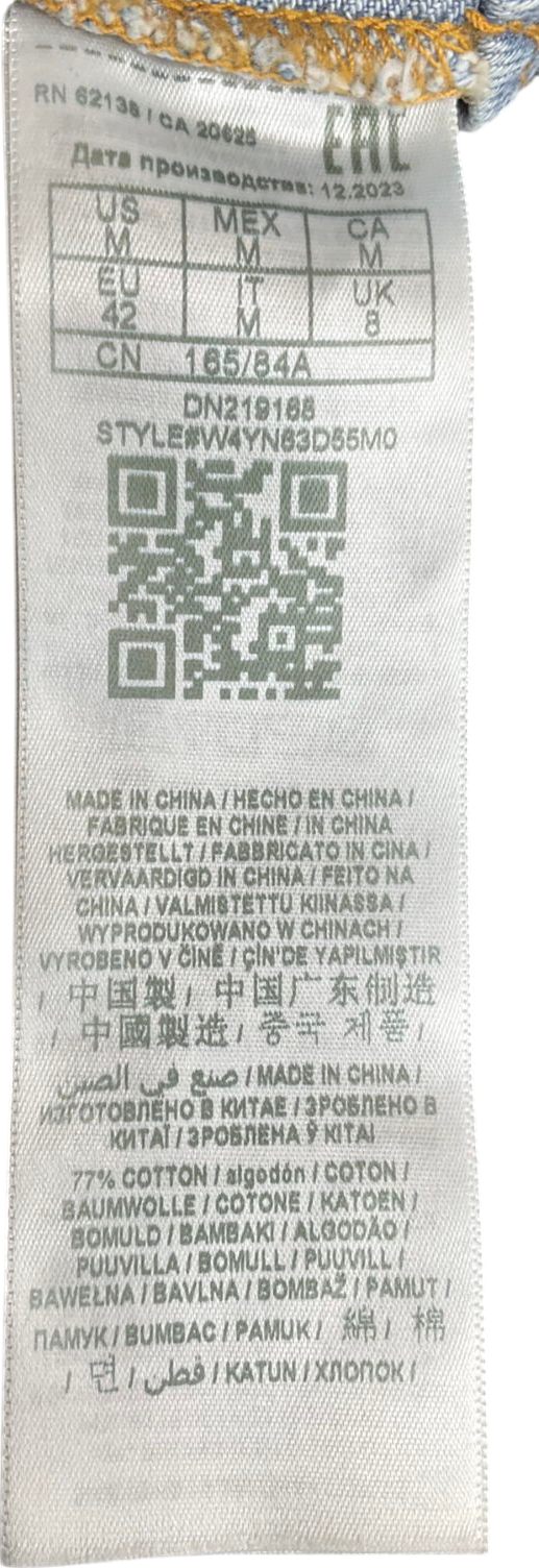 Guess Blue Denim Piper Vest UK M