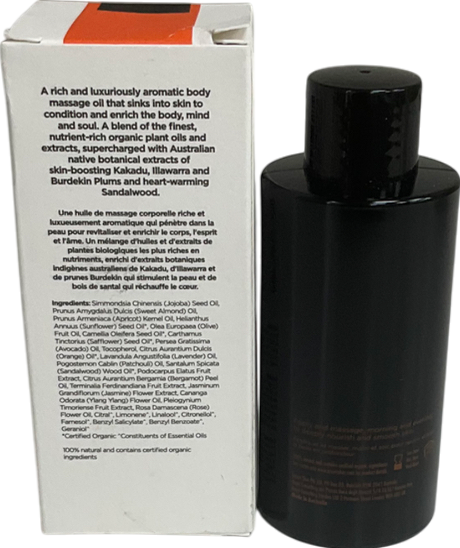 Ipsum Spa Body Oil Native Plums Sandalwood 100ml