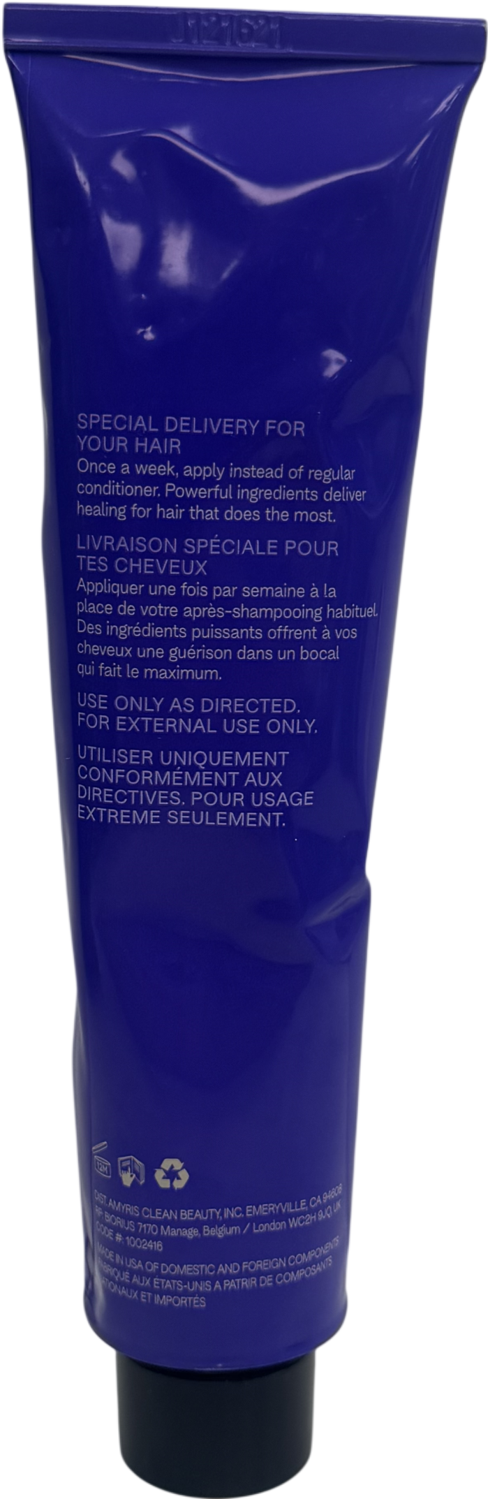 JVN Hair Nurture Deep Moisture Mask 147ml