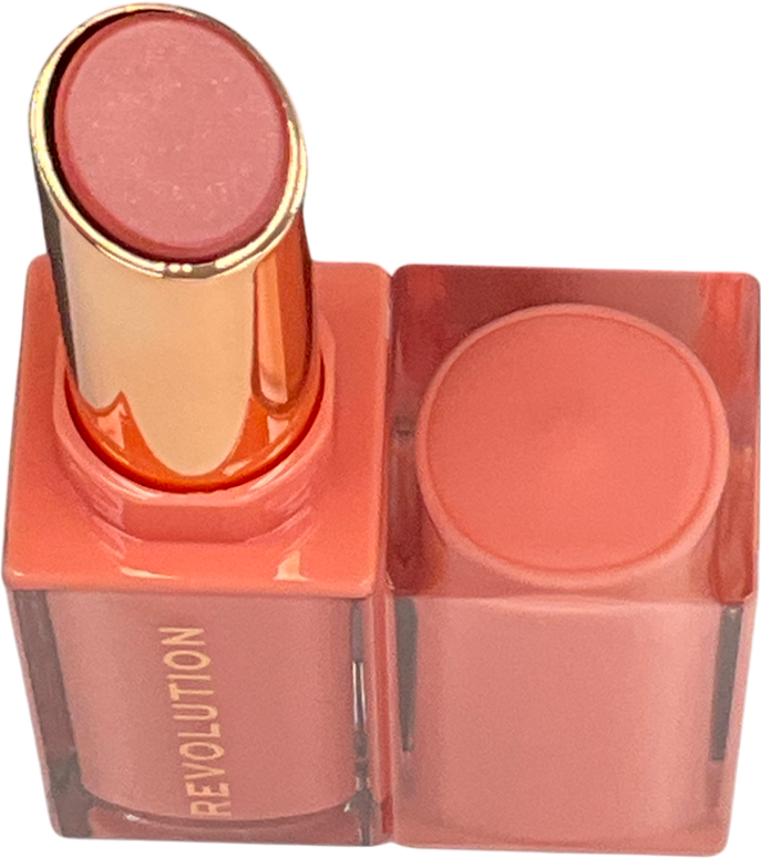 Revolution Pout Lip Gloss Stick Shimmer Peach One size