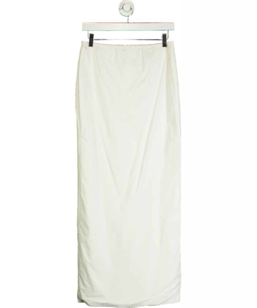 from the offset White Elena Maxi Skirt UK S