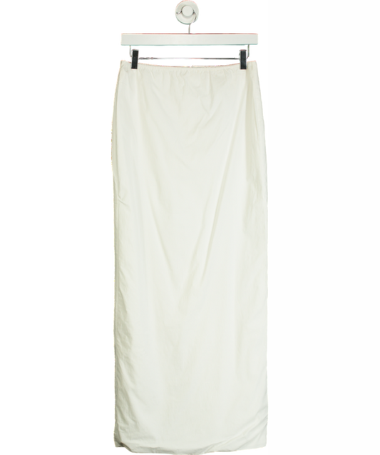 from the offset White Elena Maxi Skirt UK S