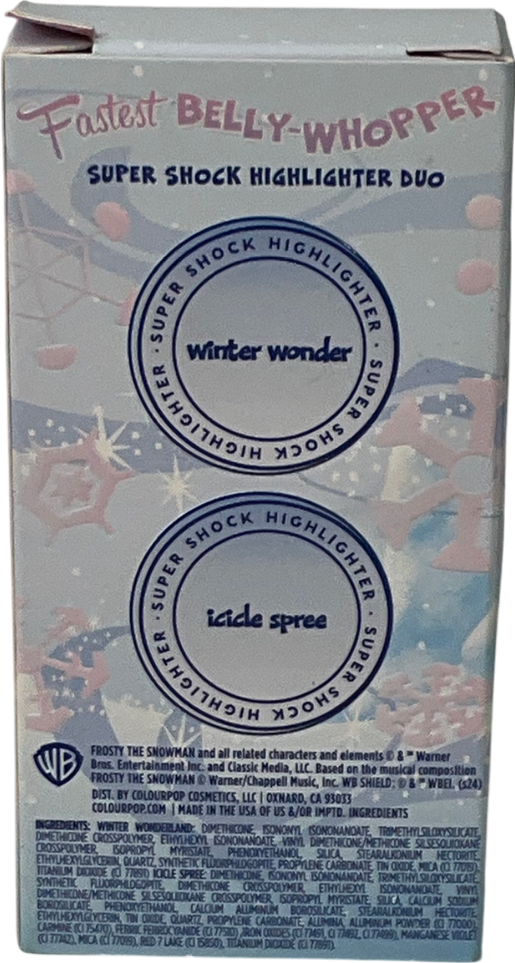 colourpop Welcome To The North Pole Candy Cane Lipcare Duo 2x4.2