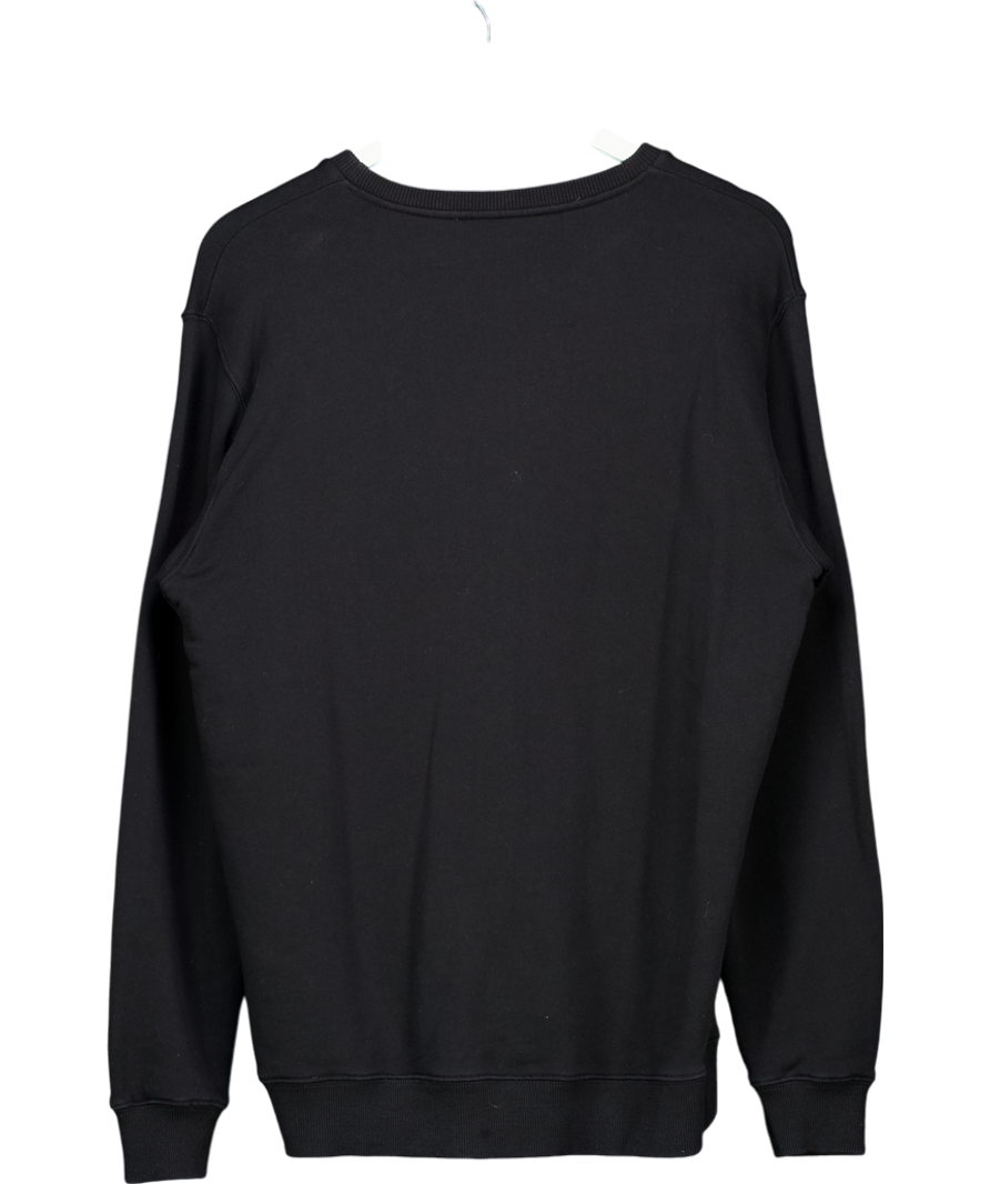 GIvenchy Vintage Signature Broken Logo Sweatshirt In Black UK S