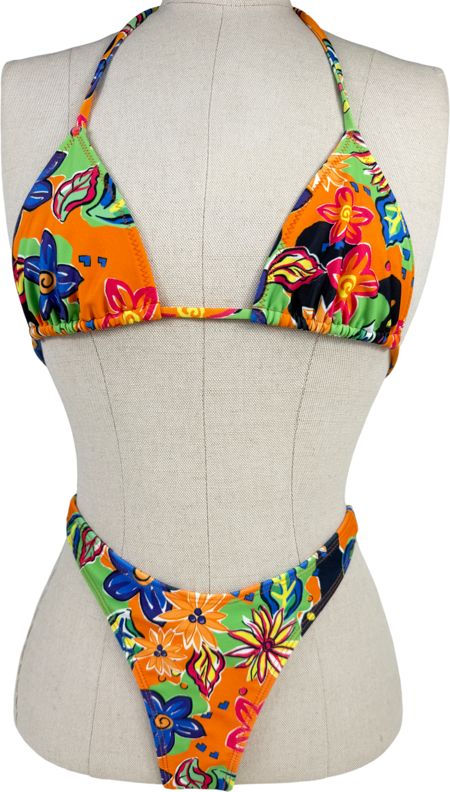 Loleia Multicoloured Platja D’en Bossa Bikini UK XS