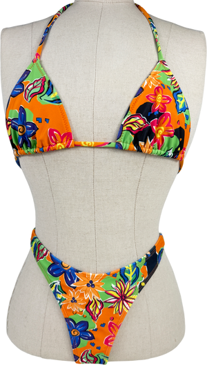 Loleia Multicoloured Platja D’en Bossa Bikini UK XS