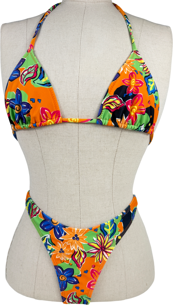 Loleia Multicoloured Platja D’en Bossa Bikini UK XS