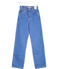 Levi's Blue Ribcage Straight Ankle Jeans W24