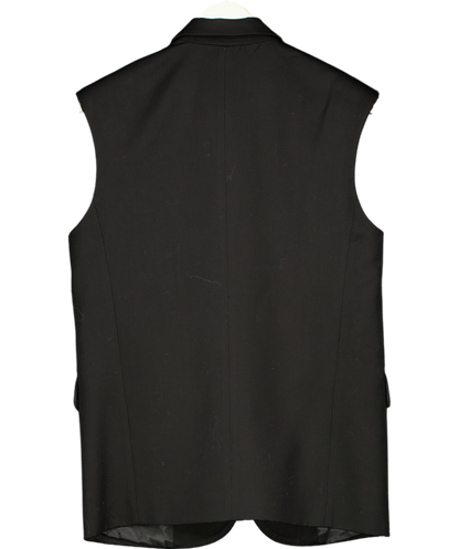 Anine Bing Black Tay Wool Vest UK XS