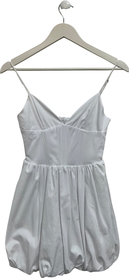 ZARA White Strappy Mini Dress UK XS