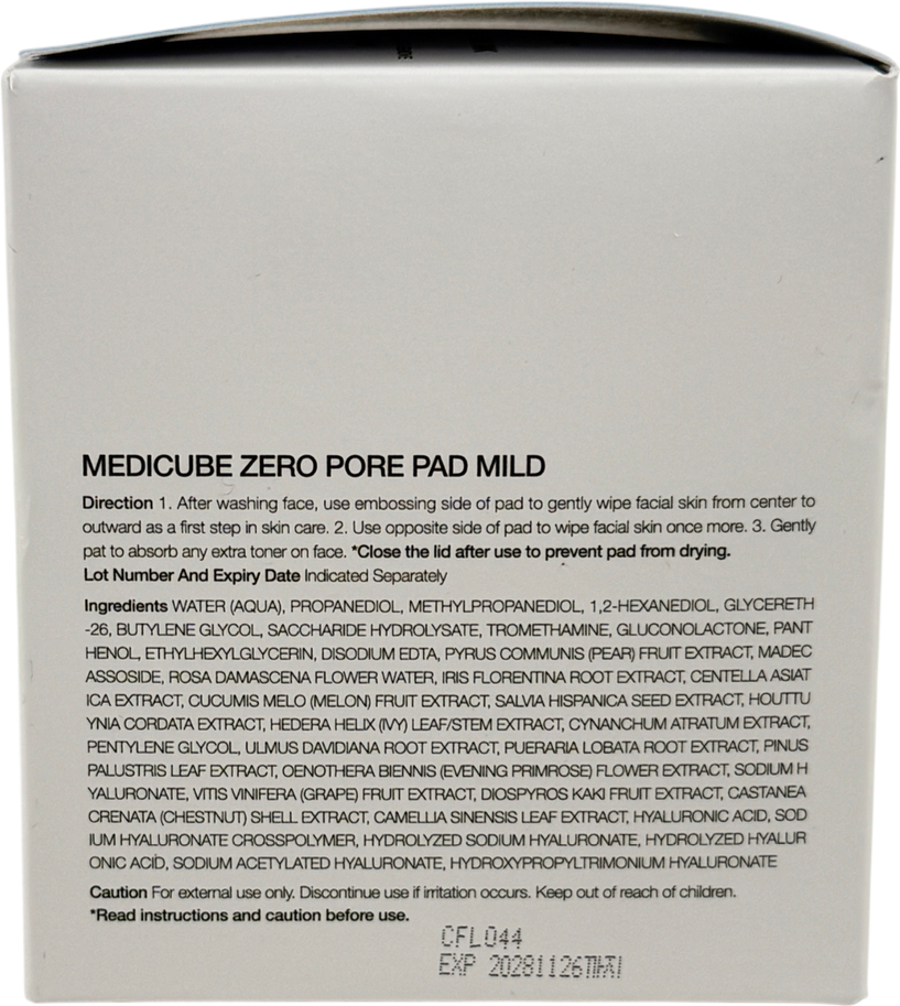 Medicube Zero Pore Pad Mild 70 pads